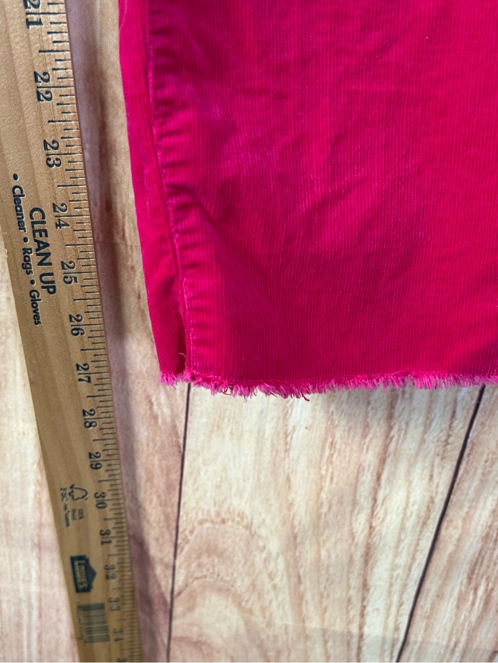 TALBOTS Women’s corduroy Jeans Sz 8 medium mid rise pink stretch $109 - Picture 14 of 16